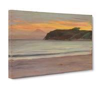 Mount Fuji by Kuroda Seiki Painting Canvas Print | Gallery Wrapped 30mm Frame Wall Art | 30x20 inches | Ready to Hang | Contemporary Still Life Picture | Living Room Bedroom Lounge Office