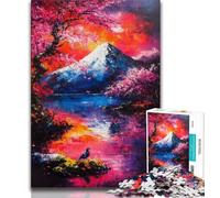 Mount Fuji, Japan 1000 Piece Jigsaw Puzzle for Adults Teens,Challenging Game Gifts for Is Ideal As A Gift for The Whole Family (75x50cm)