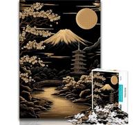 Mount Fuji, Japan 1000 Piece Jigsaw Puzzle for Adults Teens,Decompressing Intellectual Educational Toy Birthday Present,Gifts,Wall Art 38x26cm