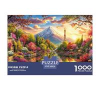 Mount Fuji_ Japan 1000 Piece Jigsaw Puzzle with Whimsical Design - A Charming Challenge for All Ages And Beautiful Home Decoration 38x26cm/1000pcs