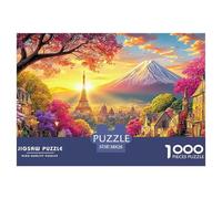 Mount Fuji_ Japan 1000 Piece Puzzle for Adults - Challenging Jigsaw for Mindfulness & Wall Art, Premium Quality with Detailed Art Print 38x26cm/1000pcs