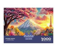 Mount Fuji_ Japan 1000 Pieces Jigsaw Puzzle for Adults. Difficult Puzzle, Game Challenge Toy, Home Decoration 52x38cm/1000pcs