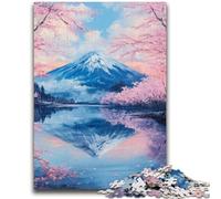 Mount Fuji, Japan 1000 Pieces Jigsaw Puzzle For Adults Teens, for Age 14+ Fun Games Fun Activities at Home, Birthday Gifts, Travel Gifts 50x75cm