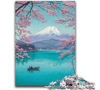 Mount Fuji, Japan Jigsaw Puzzles for Teenagers 1000 Piece Puzzle, Challenging Game And Family Play Birthday Present, Gifts, Wall Art 26x38cm