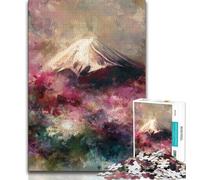 Mount Fuji, Japan Puzzles 1000 Pieces for Teenagers,Help The Brain Exercise Addictive Toys to Cultivate Patience Great Gift (38x26cm)