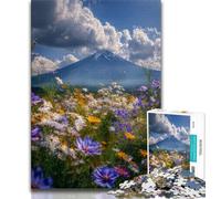 Mount Fuji, Japan Puzzles for Adults Teens 1000 Pieces,for Educational Game Challenge Toy for Is Ideal As A Gift for The Whole Family (38x26cm)