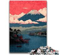 Mount Fuji Jigsaw Puzzles for Adults 1000 Pieces, Suitable for Ages 14 And Up Improve Memory Gifts Ideas 50x75cm