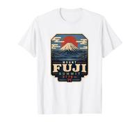 Mount Fuji Summit 3776 Japan Fujisan Volcano Hiking Tokyo Value Graphic T-Shirt, Men, White, M