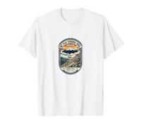 Mount-Fuji Yoshida Tramp - Japan Hiking Adventure Badge Value Graphic T-Shirt, Men, White, XL