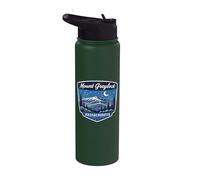 Mount Greylock Massachusetts Mountain Hiking Nature Outdoors Stainless Steel Insulated Water Bottle