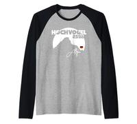 Mount Hochvogel Allgäu Travel Germany Hiking Bavaria Gifts Raglan Baseball Tee