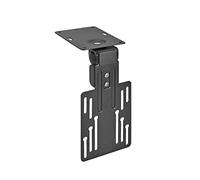 Mount-It! Compact Folding Ceiling TV Mount | Flip Down and Under Cabinet TV Bracket for Small Screens Up to 24 Inches | 90° Tilt and 360° Swivel | VESA 50x50, 75x75, 100x100 | Max 18 lbs