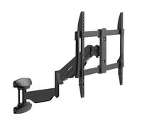 Mount-It! Pull Down TV Mount, Drop Down TV Mount with Gas Spring Arm, Height-Adjustable TV Mount for 37-80 Inch TVs, Full Motion Swivel Tilt Bracket for Fireplace, Fits VESA 600x400, Supports 88 lbs