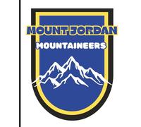 Mount Jordan Middle School Notebook: 125 Pages | College Ruled | 7.5 x 9.25 | Keep track of assignments | Girls and Boys