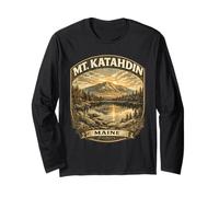 Mount Katahdin Maine Mt. Katahdin Maine Appalachian Trail Long Sleeve T-Shirt