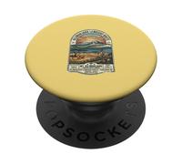 Mount-Kilimanjaro Lemosho-Route Tanzania African Hiking PopSockets Adhesive PopGrip
