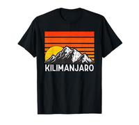 Mount Kilimanjaro Retro Vintage Mountain T-Shirt