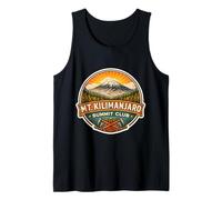 Mount Kilimanjaro Summit Club Mountain Peak Climber Climbing Tank Top