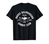 Mount Kilimanjaro Summit Club Tanzania Hiker Climber T-Shirt