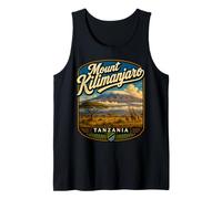 Mount Kilimanjaro Tanzania African Mountain Travel Tank Top