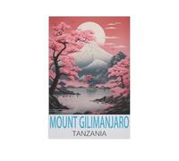 Mount Kilimanjaro Tanzania，paper Jigsaw Puzzle 1000 Pieces Adult Toys Decompression Game（50x70cm）-FS18