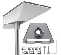 Mount Kit For Starlink Internet Satellite, Pipe Adapter Mounting Kit Pole Roof Bracket Mounting Plate Base For Diameters Ranging From 1 To 2 Inches