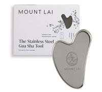 Mount Lai Stainless Steel Gua Sha Facial Tool - The Element of Refinement - Professional Grade Steel Face Sculpting Tool for Lymphatic Drainage, Puffiness Reduction & Refined Results