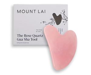 Mount Lai, The Rose Quartz Gua Sha Tool, 1 Tool