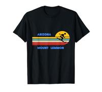 Mount Lemmon Arizona Skiing Skier Ski Retro Sun Vintage Sun Value Graphic T-Shirt