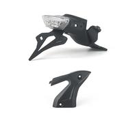 Mount License Motorcycle License Plate Holder For Trident 660 For TRIDENT660 2021- Rear Short Tail Stock Light Part Plate Holder(A set transparent)