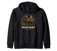 Mount Marcy New York Adirondack Hiking Peak Travel Summit Zip Hoodie