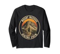 Mount Massive Hiking Crew Hiker Squad Matching Group Gift Long Sleeve T-Shirt
