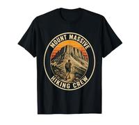 Mount Massive Hiking Crew Hiker Squad Matching Group Gift T-Shirt
