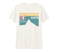 Mount Matterhorn Switzerland Zermatt Hike Swiss Hiking Gifts Premium T-Shirt