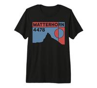 Mount Matterhorn Switzerland Zermatt Hike Swiss Hiking Gifts Premium T-Shirt
