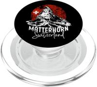 Mount Matterhorn Switzerland Zermatt Swiss Hiking Gifts PopSockets PopGrip for MagSafe