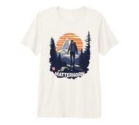 Mount Matterhorn Switzerland Zermatt Swiss Hiking Gifts Premium T-Shirt