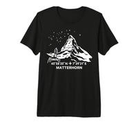 Mount Matterhorn Zermatt Hiking Visiting Switzerland Gifts Premium T-Shirt