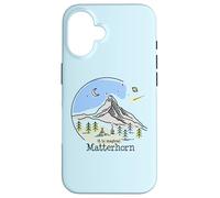 Mount Matterhorn Zermatt Wallis Hike Hiking Climbing Gifts Case for iPhone 16
