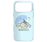 Mount Matterhorn Zermatt Wallis Hike Hiking Climbing Gifts Case for iPhone 17 Pro Max