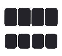 Mount Metal Plate, Best Tek Phone Magnet Sticker, Metal Plate for Magnetic Mount 8 Pack