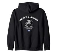 Mount Olympus Greek Mountain Gods Temple Greece Souvenir Zip Hoodie