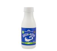 Mount Olympus Pure Foods: Authentic Greek Goats Kefir - Probiotic Drink, Digestive Health, Low Lactose, Gut-Friendly, Active Cultures - 100% Natural, Ideal for Dairy Sensitivities - 330ml (12 Pack)