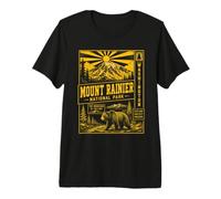 Mount Rainier National Park Adventures Nature Premium T-Shirt