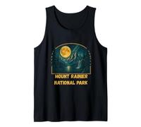 Mount Rainier National Park Forest Trails Sunrise Tank Top