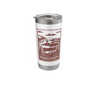 Mount Rainier National Park Stainless Steel Insulated Tumbler