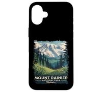 Mount Rainier National Park Washington Case for iPhone 16 Plus