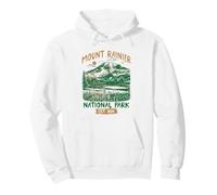 Mount Rainier National Park Washington Nature Exploring Pullover Hoodie