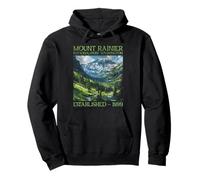 Mount Rainier National Park | Washington | Outdoor Camping Pullover Hoodie