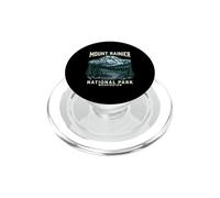 Mount Rainier National Park Washington Vintage Design PopSockets PopGrip for MagSafe